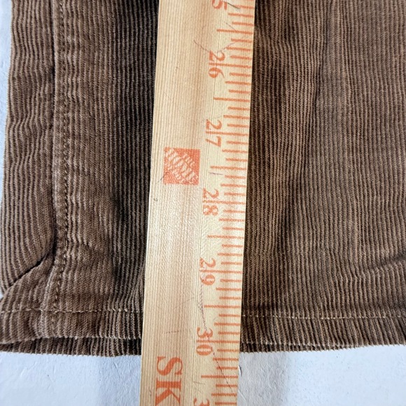 J Crew 770 Straight Fit Corduroy Pants Men's 31x32 Brown Casual Stretch Pants - Picture 8 of 10